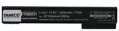 Yanec laptop accu 5200mah