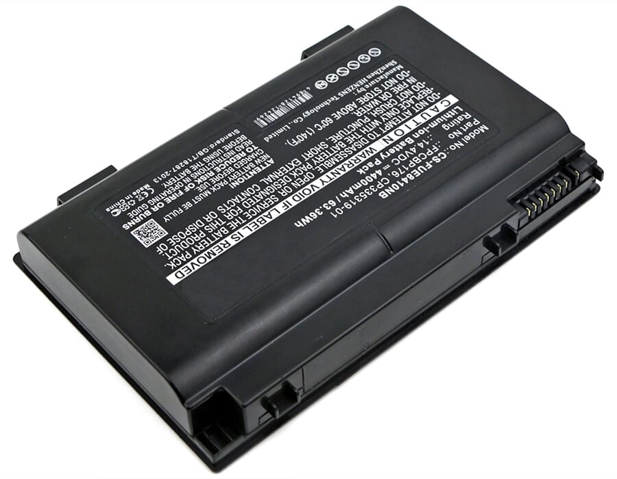 Batería de laptop de reemplazo 4400 mAh