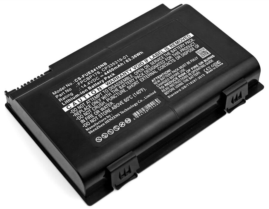 Batería de laptop de reemplazo 4400 mAh