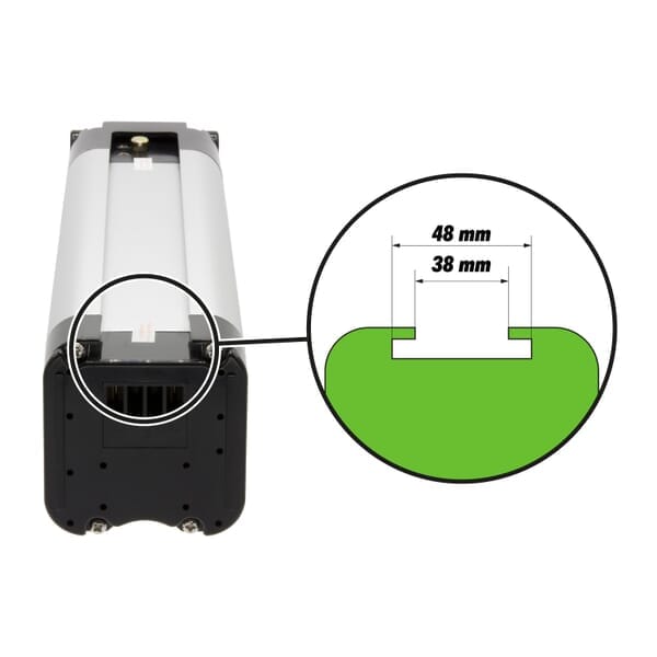 Phylion XH259-10J Batteria per biciclette 25,9 V 14 AH Silverfish