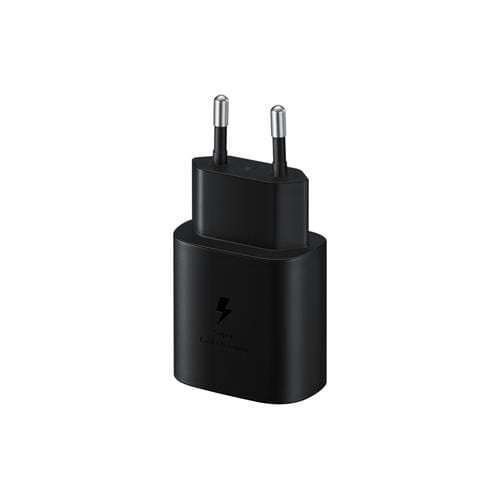 Cargador Samsung con cable 1M USB C 25W Negro