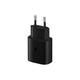 Samsung charger with cable 1M USB C 25W Black