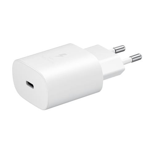 Cargador Samsung con cable 1M USB C 25W White