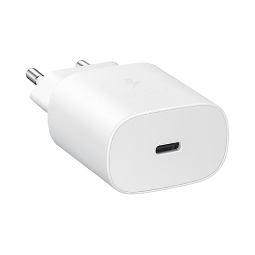 Cargador Samsung con cable 1M USB C 25W White