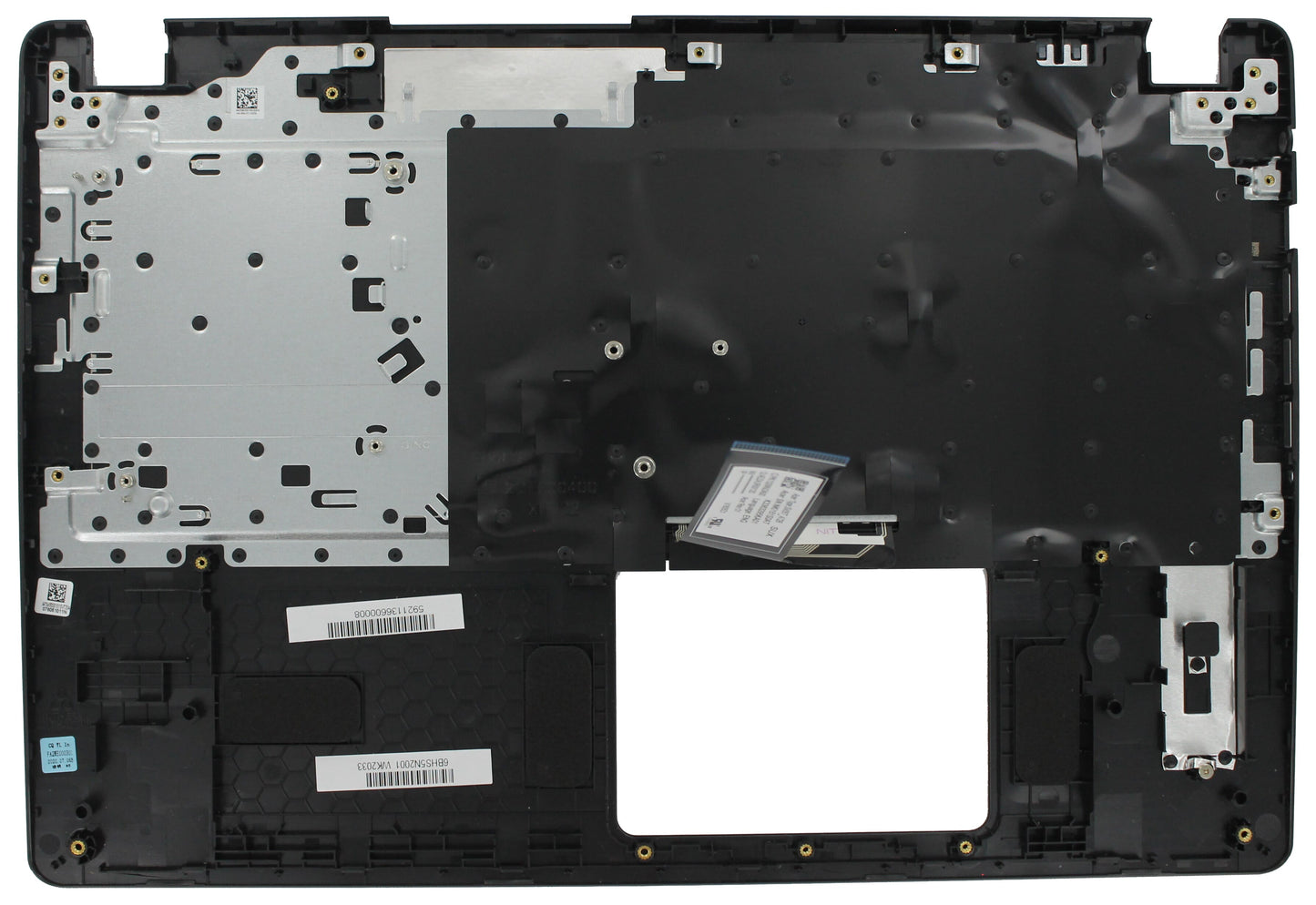 Acer laptop toetsenbord qwerty us + top cover - zwart