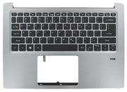 Acer laptop toetsenbord qwerty us + top cover - zilver - afbeelding 1