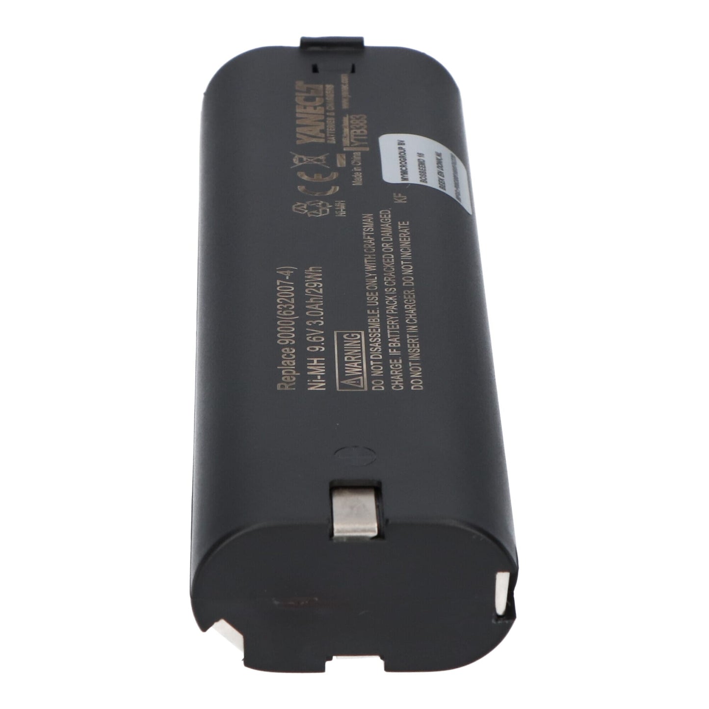 Yanec Tools Battery Battery 9.6V 3Ah Ni-MH per Makita Internal