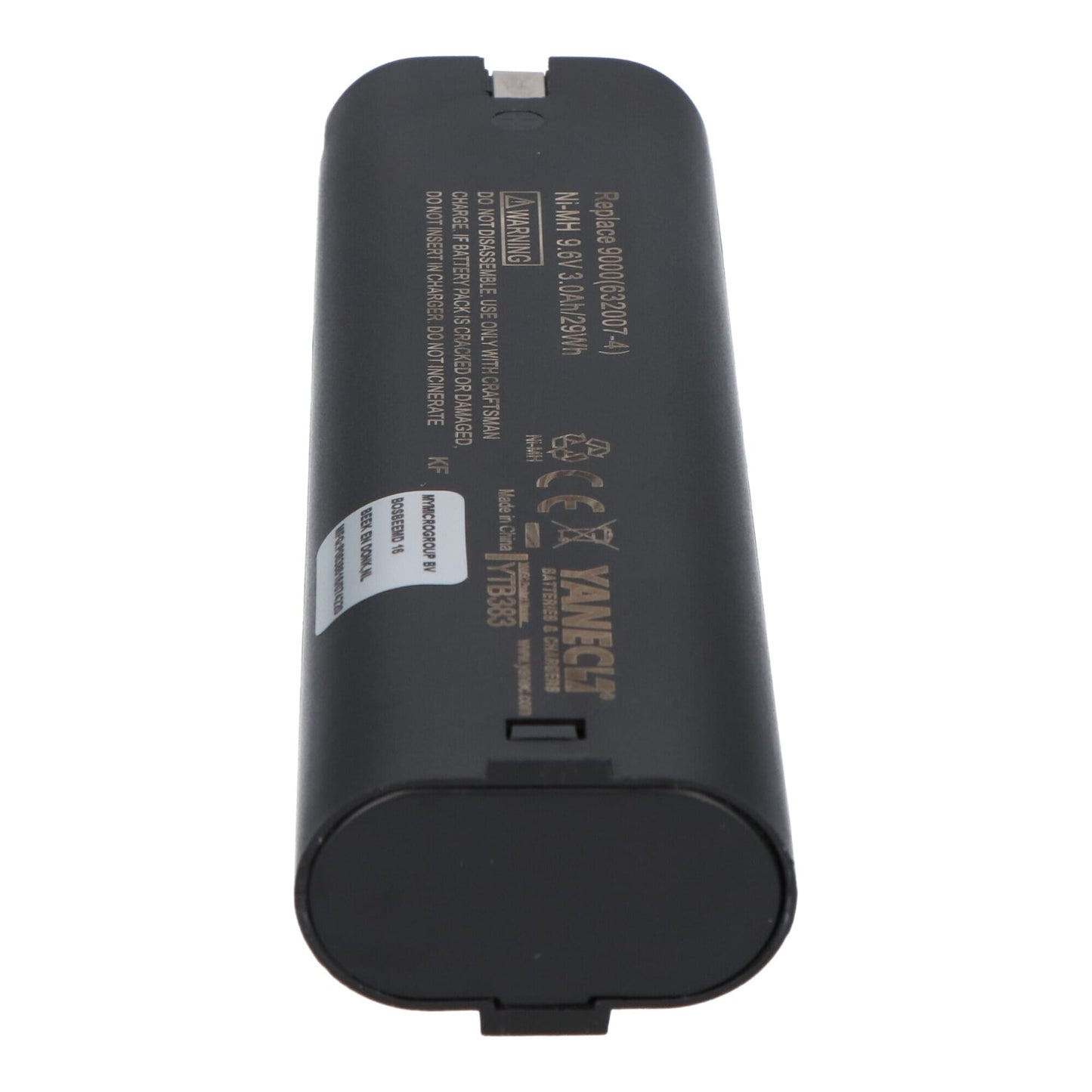 Yanec Tools Battery Battery 9.6V 3Ah Ni-MH per Makita Internal