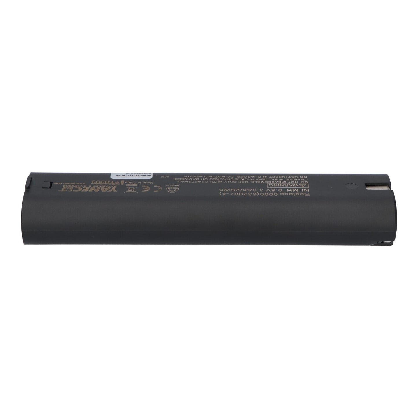 Yanec Tools Battery Battery 9.6V 3Ah Ni-MH per Makita Internal