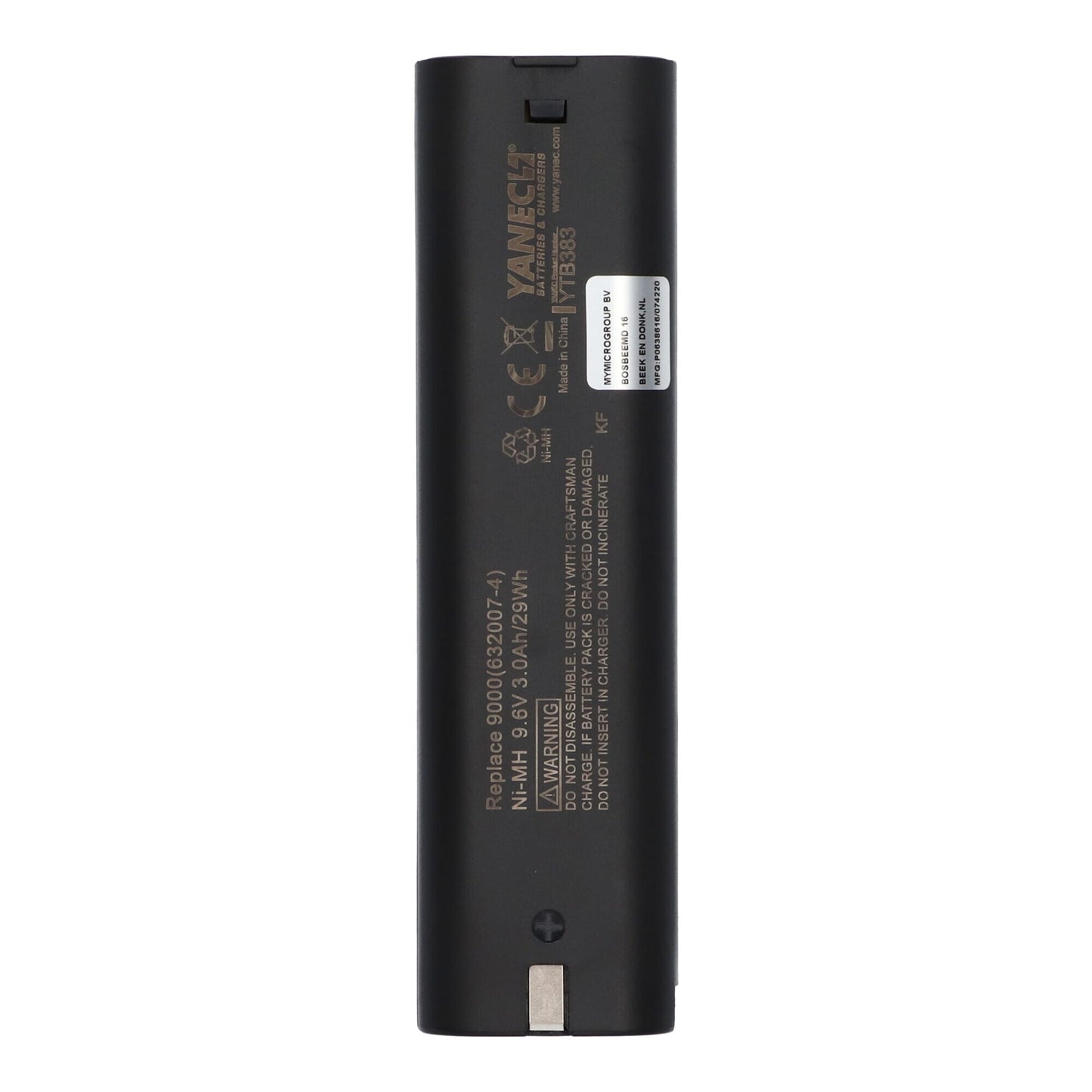 Yanec Tools Battery Battery 9.6V 3Ah Ni-MH per Makita Internal