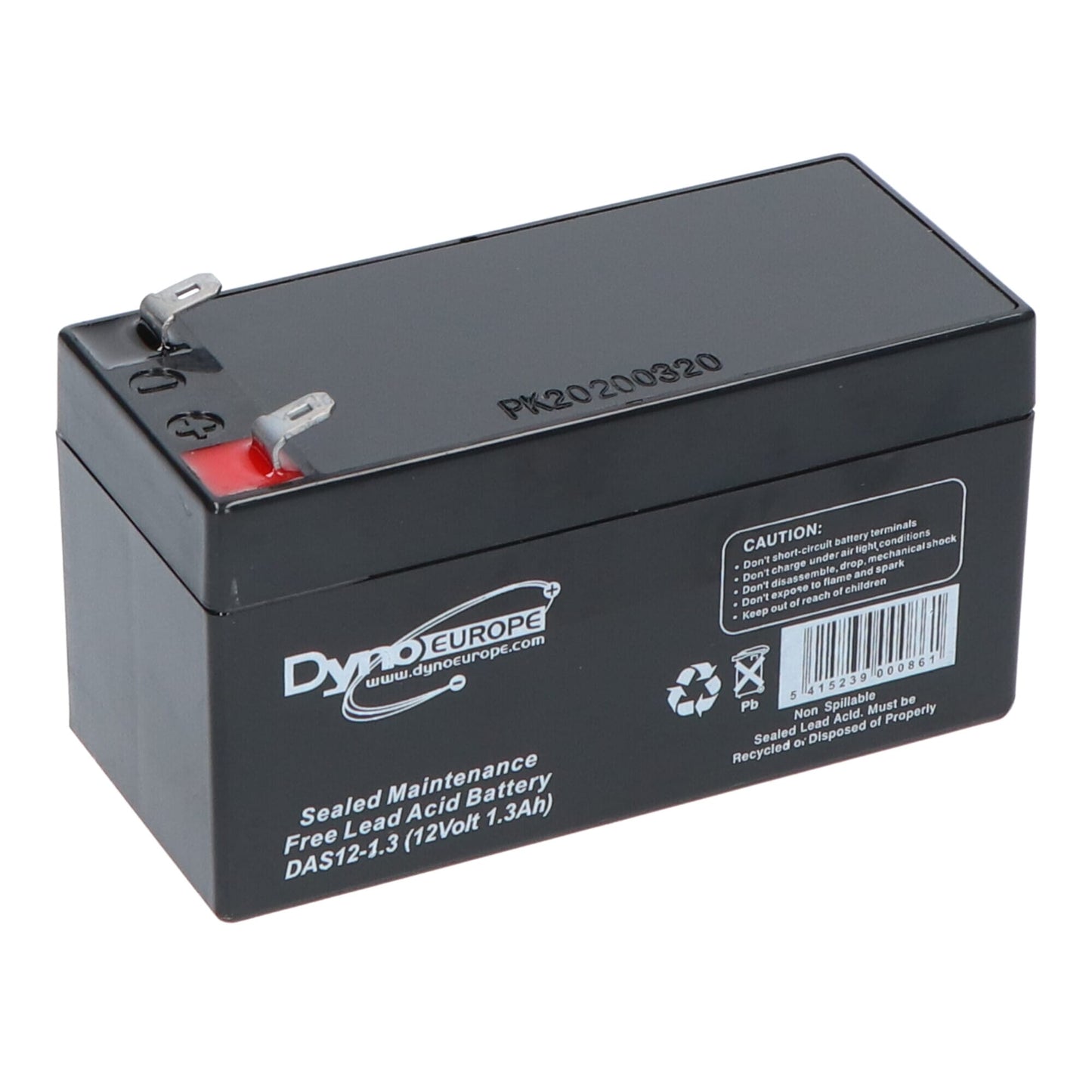 DYNO Europe Battería de plomo DYNO 12V 1.3AH