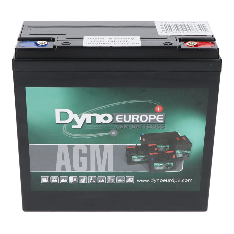 DYNO Europe Battería de plomo DYNO 12V 27.2AH
