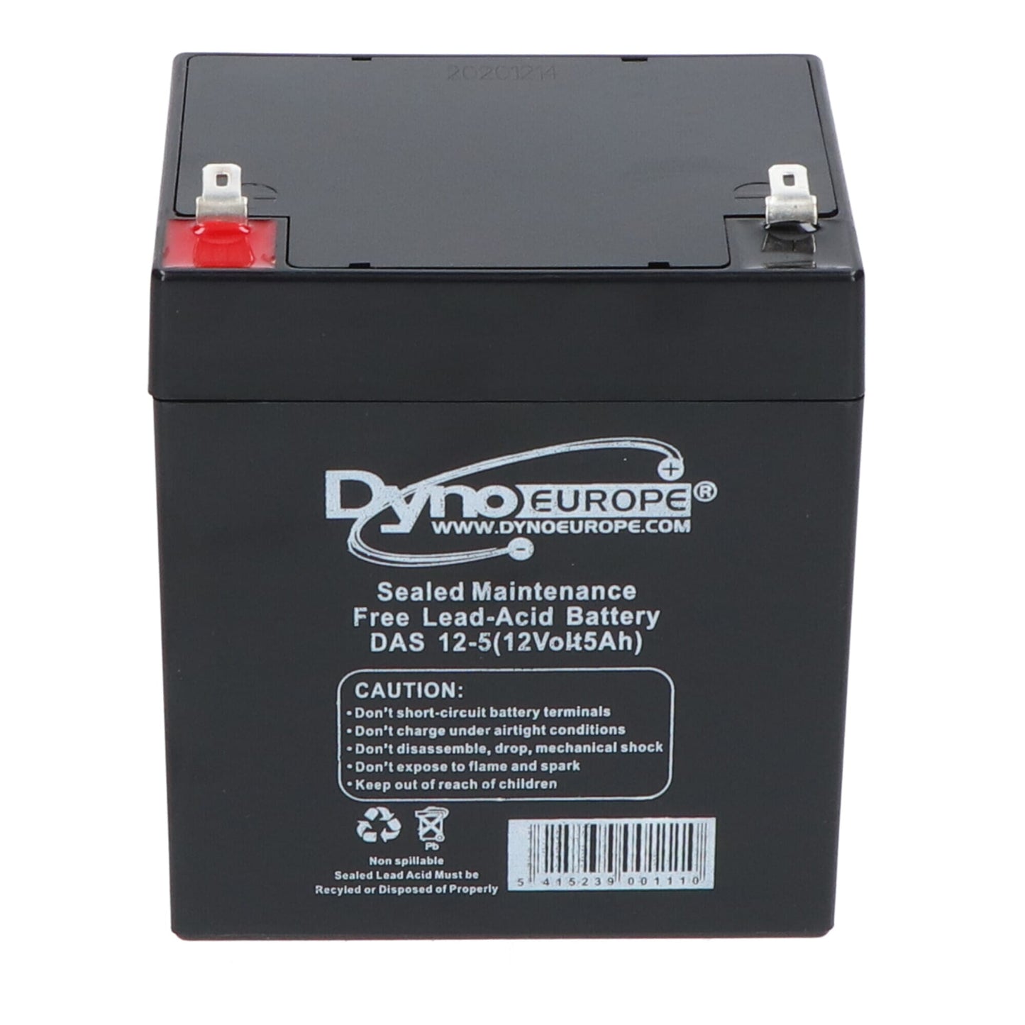 DYNO Europe Battería de plomo DYNO 12V 5AH