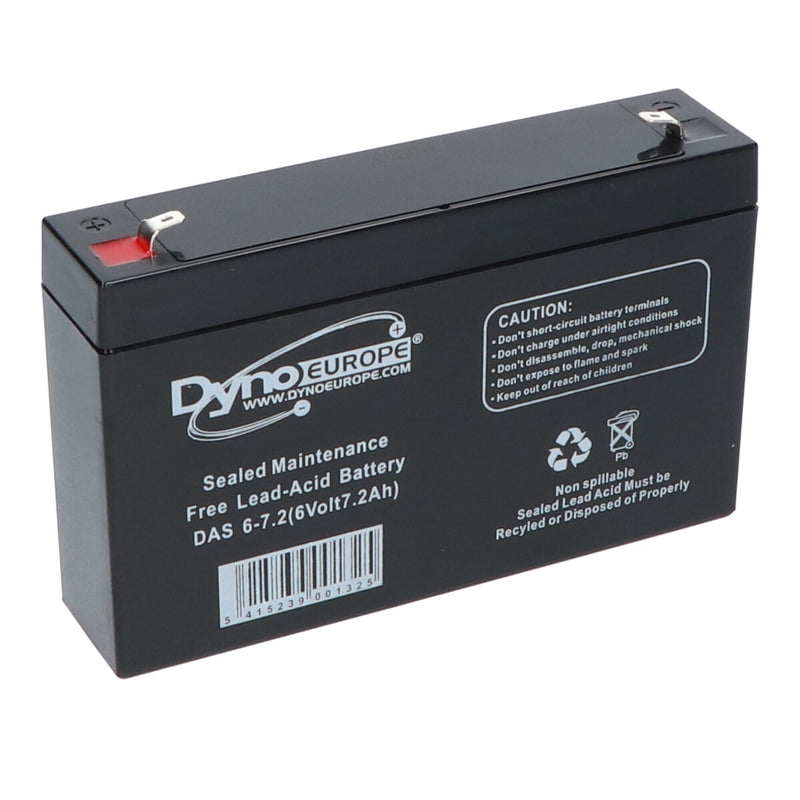 Dyno Europe Dyno Lead Battery 6V 7.2Ah