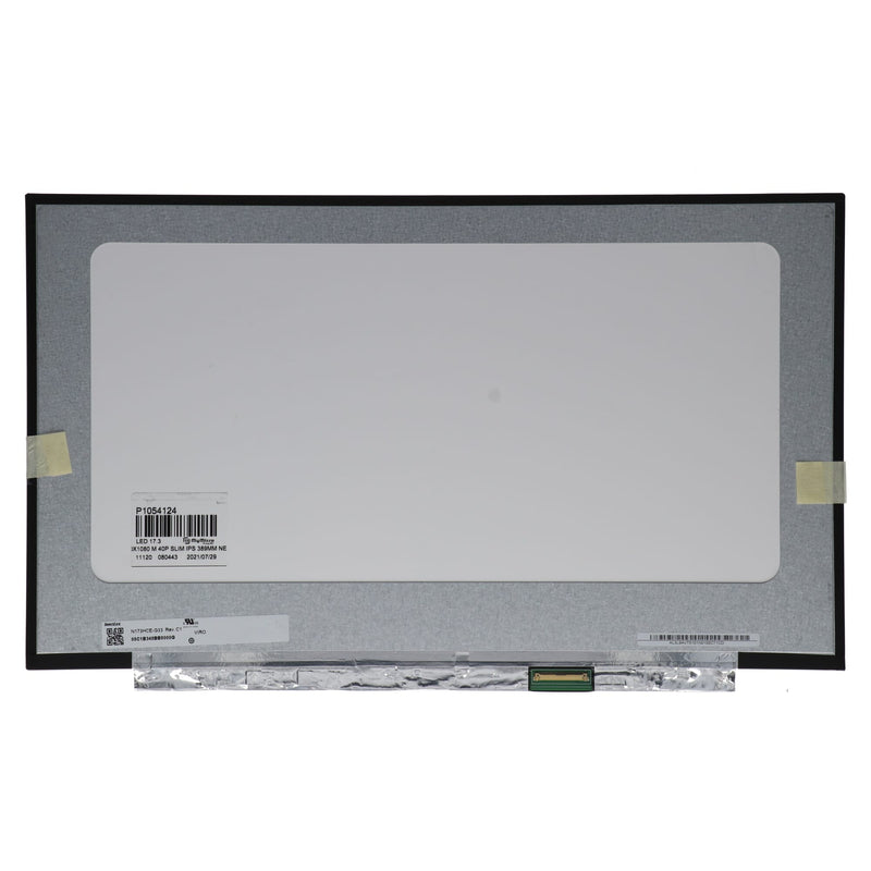 OEM Schermo LCD da 17,3 pollici 1920x1080 MAT 40pin EDP, IPS, 144Hz
