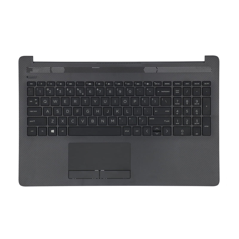 Ty hp laptop toetsenbord qwer us + top cover - zwart