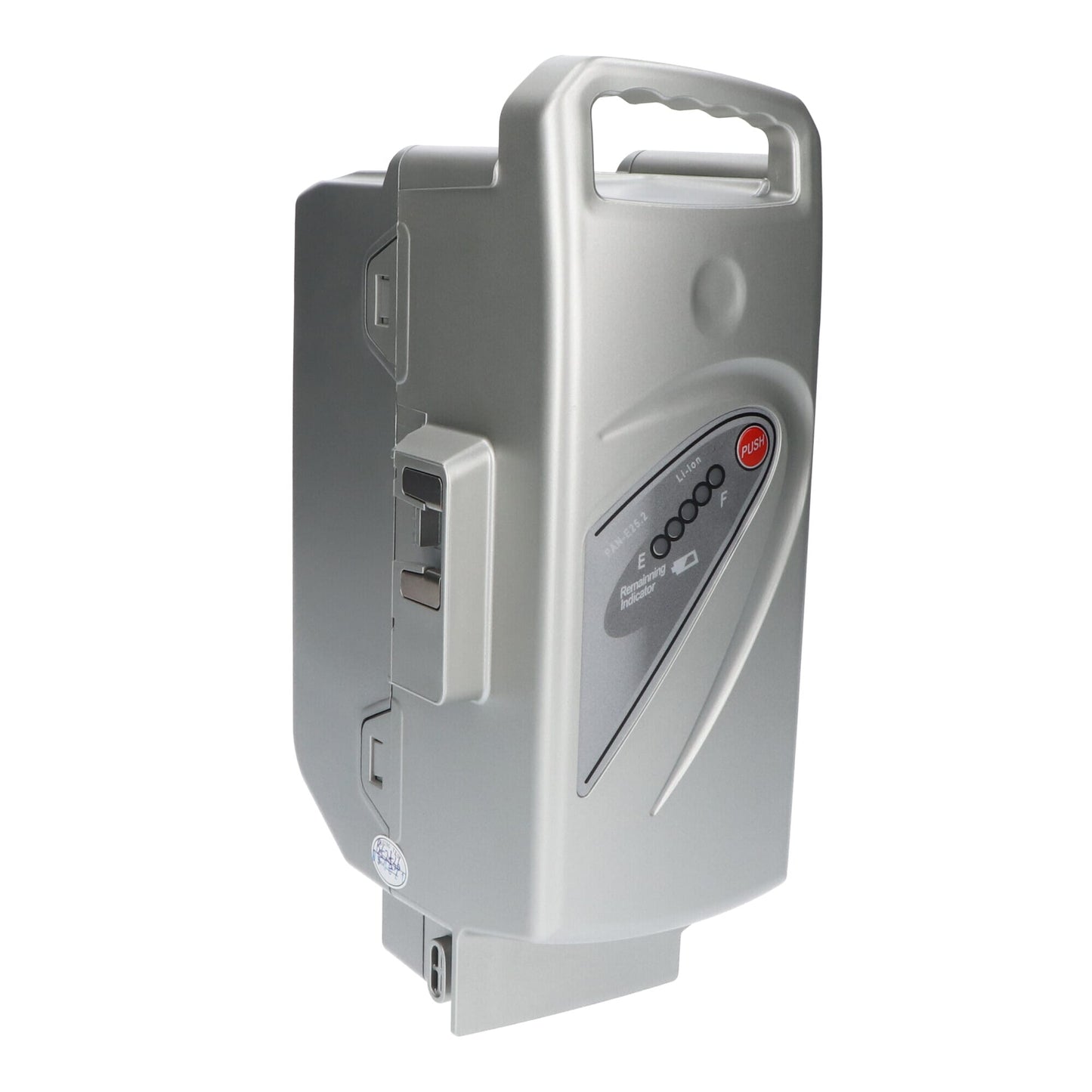 Panasonic compatible fietsaccu 26v 18ah zilver