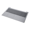 Tastiera Lenovo Laptop Qwerty US + Copertura superiore Silver