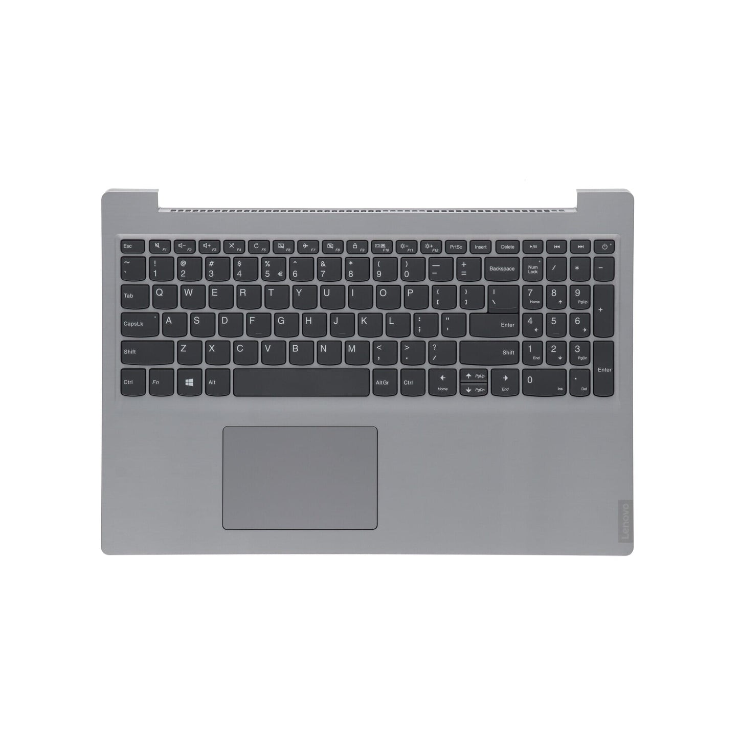 Tastiera Lenovo Laptop Qwerty US + Copertura superiore Silver