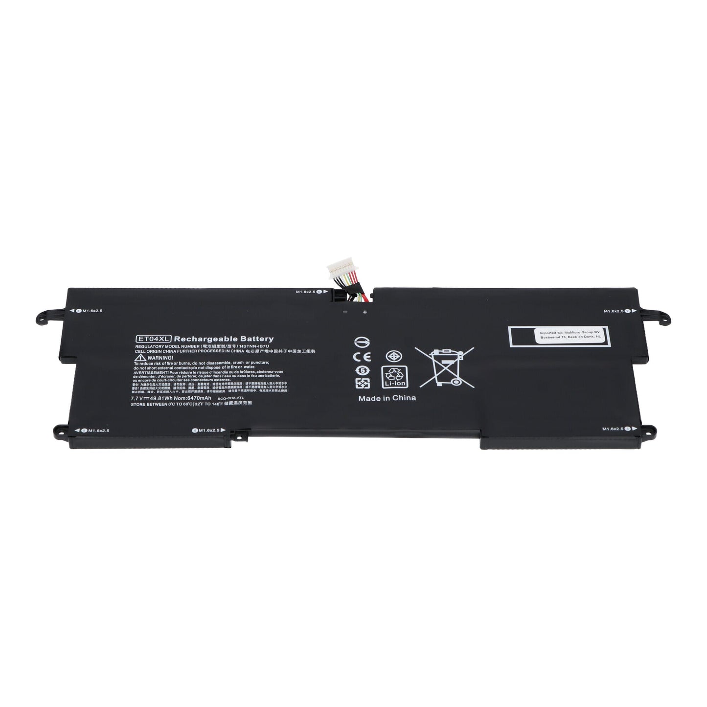 Batería de laptop de reemplazo 6300 mAh