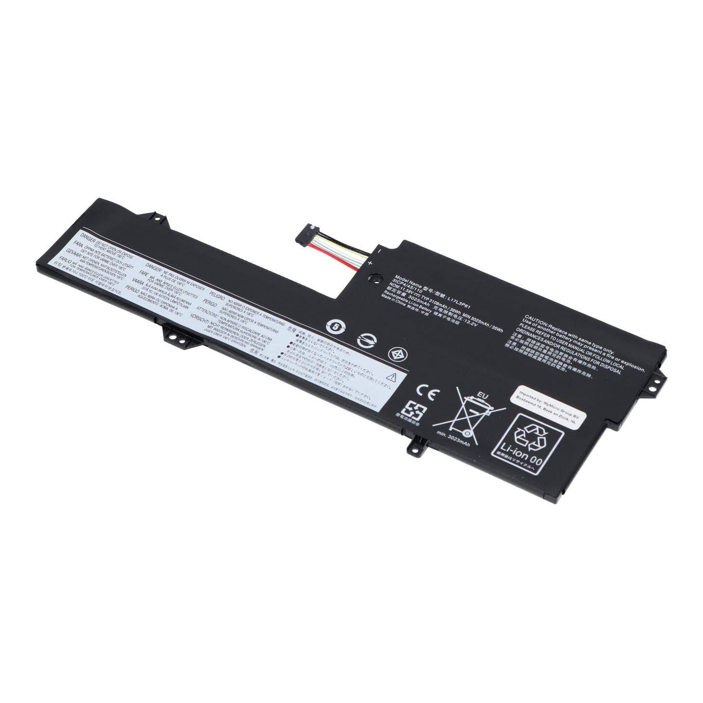 Batería de laptop de reemplazo 3108 mAh