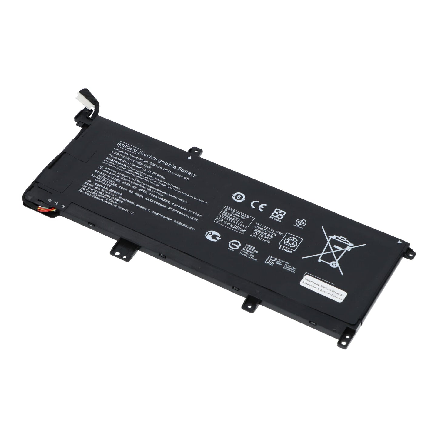 Batteria per laptop sostitutiva 3400 mAh