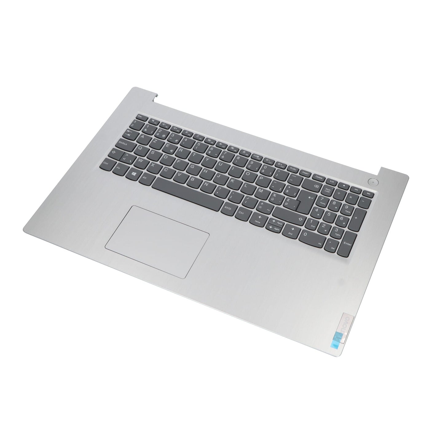Lenovo Laptop Keyboard Azerty Be + Top Cover Gray
