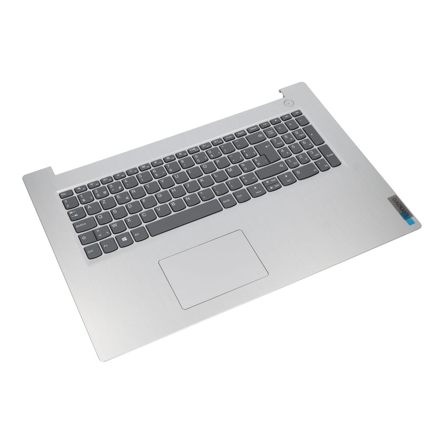Lenovo Laptop Keyboard Azerty Be + Top Cover Gray