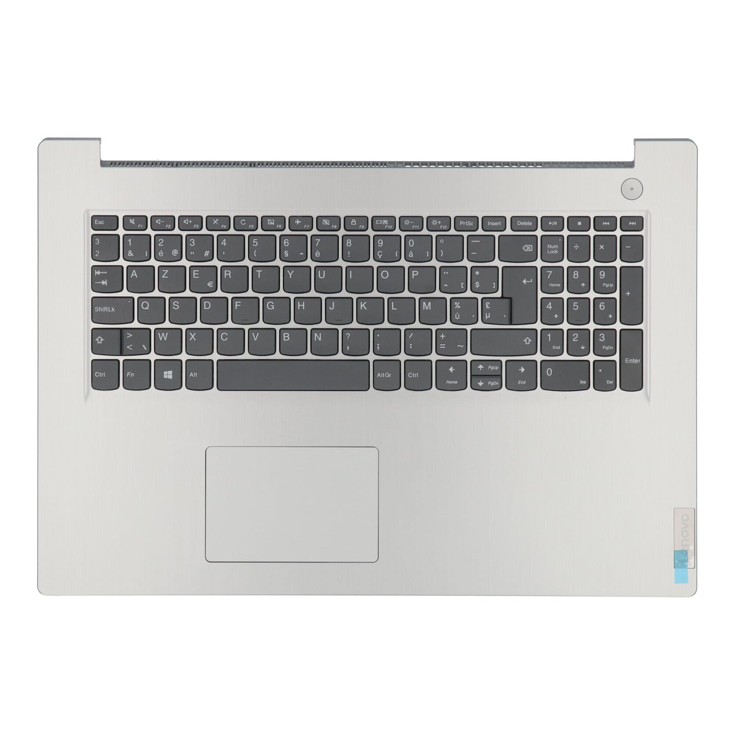Lenovo Laptop Keyboard Azerty Be + Top Cover Gray