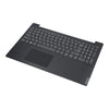 Teclado portátil de Lenovo Qwerty US + Top Cover Negro