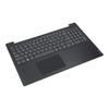 Teclado portátil de Lenovo Qwerty US + Top Cover Negro