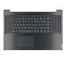 Teclado portátil de Lenovo Qwerty US + Top Cover Negro