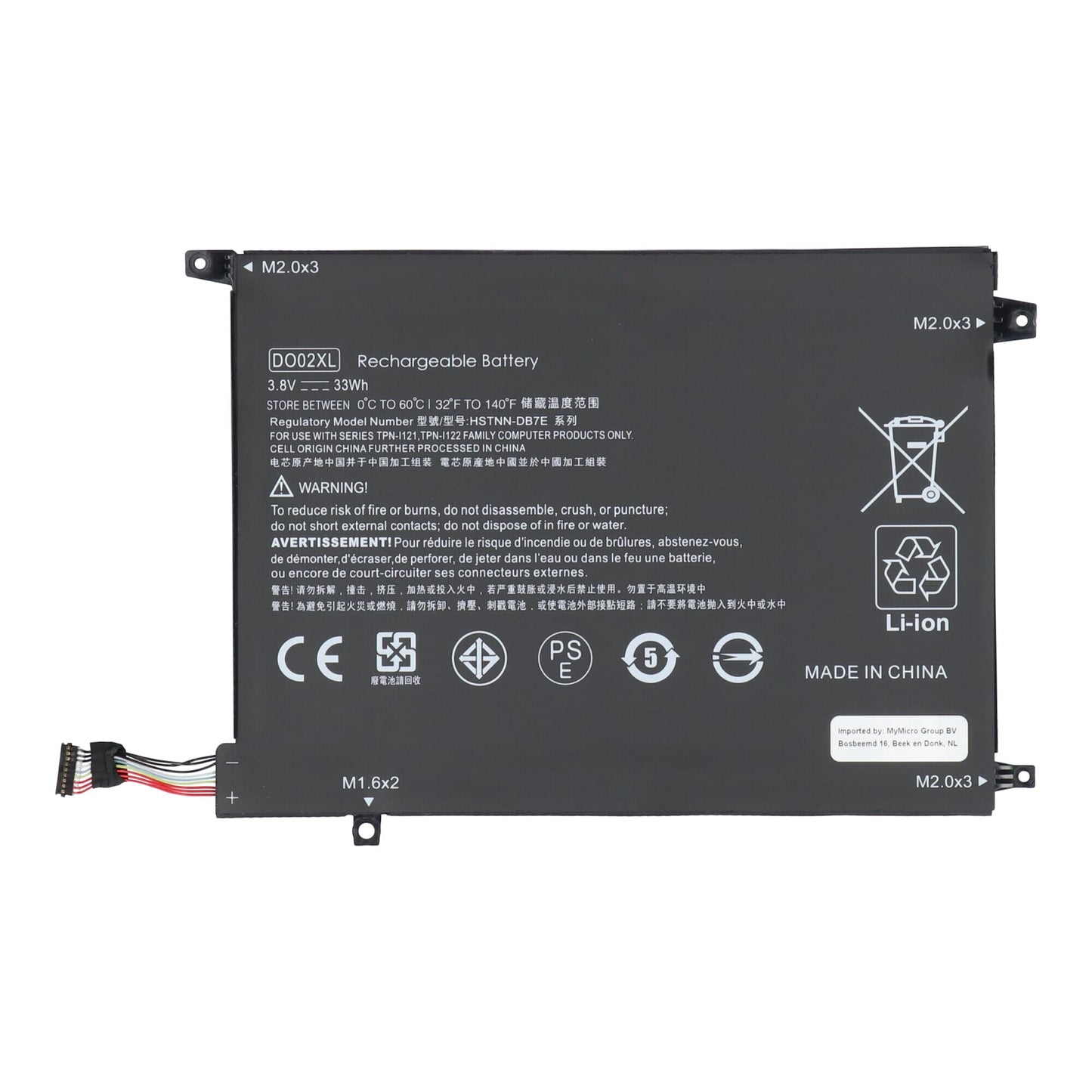 Batteria per laptop di sostituzione 8600 mAh