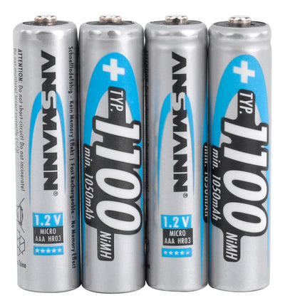 Ansmann Nimh Battery Micro AAA Tipo 1100 4er Blister