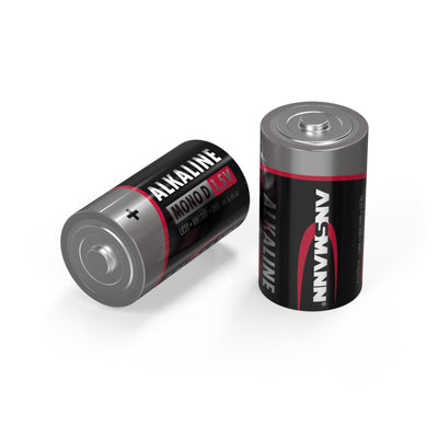Ansmann Alkaline Battery Mono D LR20 4 pezzi. Film di restringimento