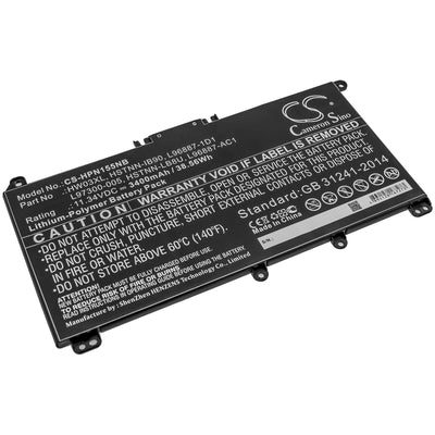 Batteria per laptop sostitutiva 3400 mAh