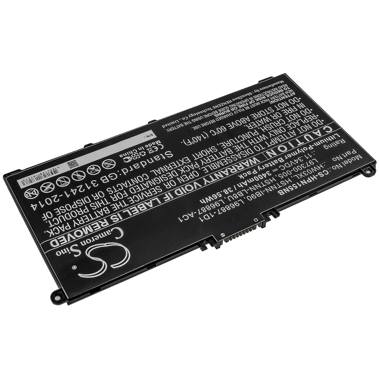 Batteria per laptop sostitutiva 3400 mAh