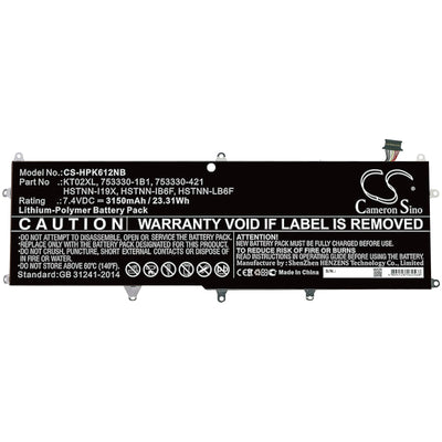 Batería de laptop (teclado) 3150 mAh