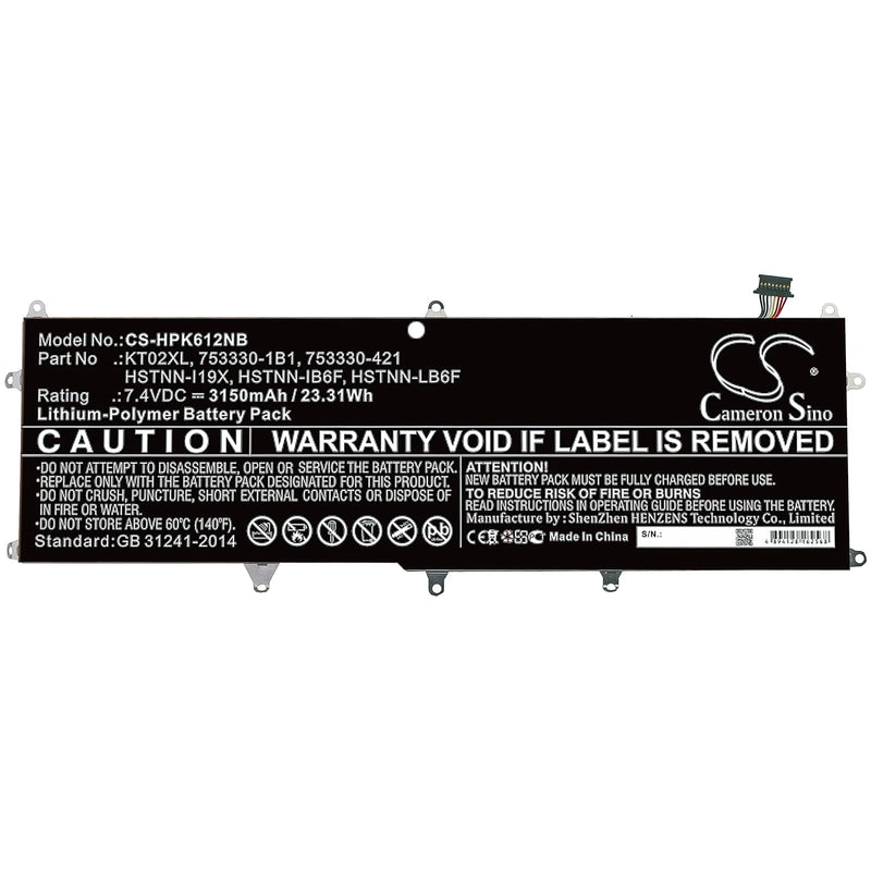 Laptop accu (keyboard) 3150mah