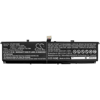 Batería de laptop 6750 mAh