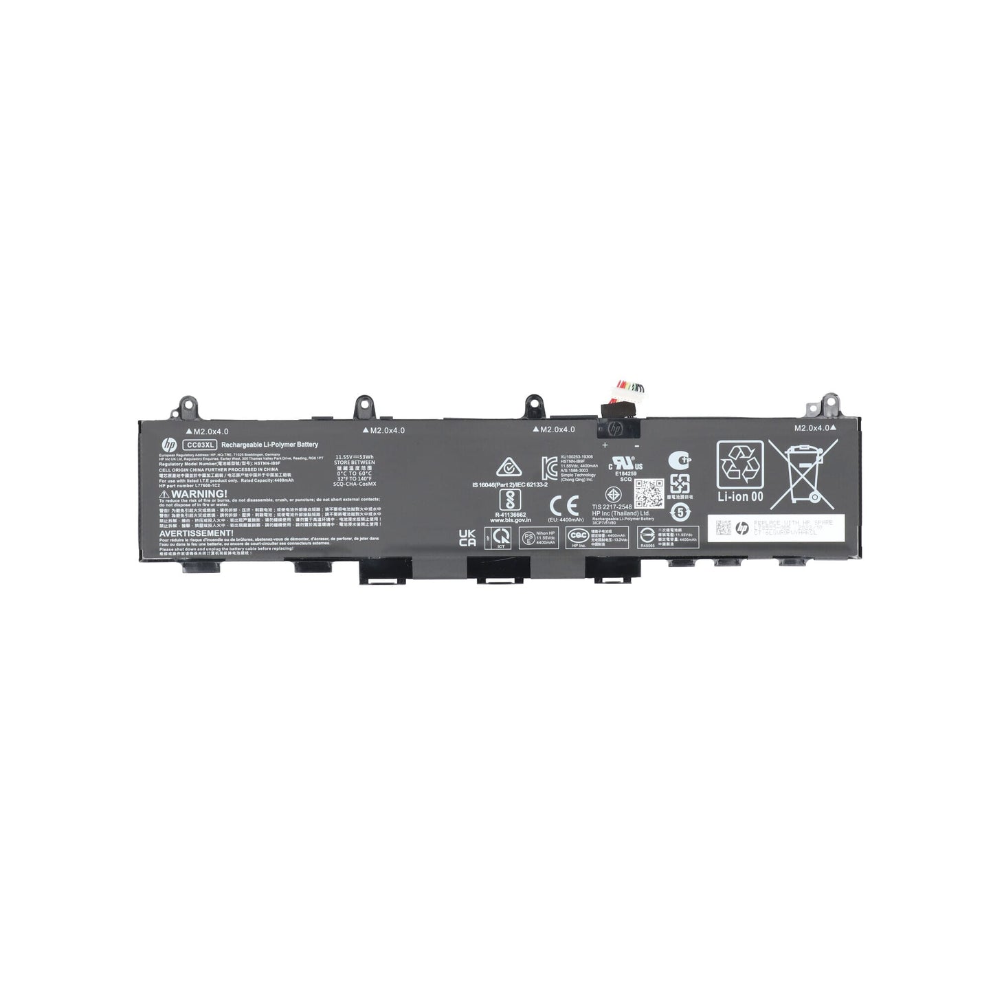 Batteria per laptop HP 4400 mAh