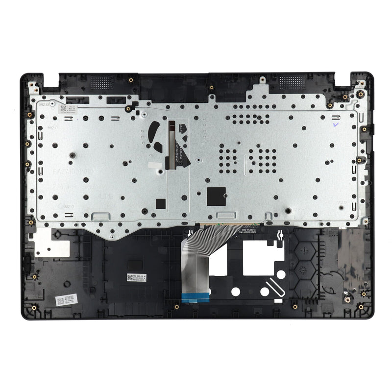 Ty acer laptop toetsenbord qwer us + top cover - zwart