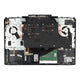 HP Laptop Keyboard Qwertz de + Top Cover, Backlight