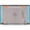 Hp laptop lcd back cover - zilver - 220 250nits modellen