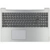 Tastiera Lenovo Laptop Qwerty US + Copertura superiore Silver
