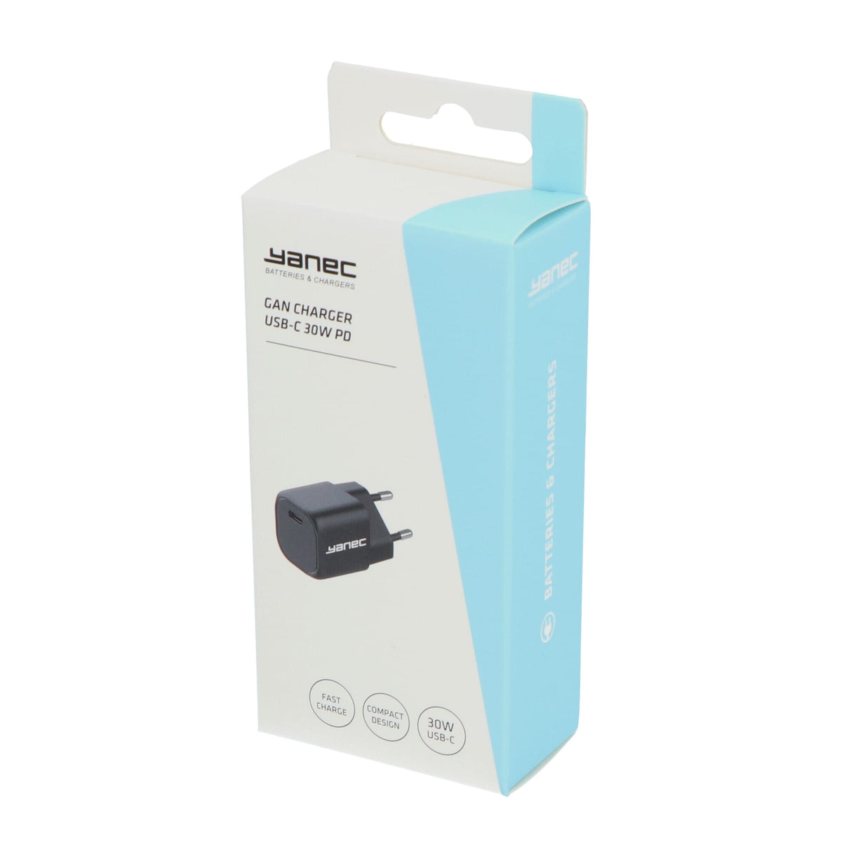 Caricatore Gan Compact Yanec USB-C 30W