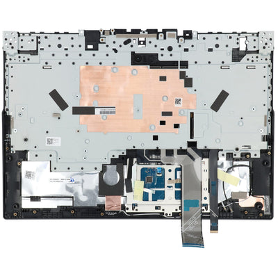 Tastiera Lenovo Laptop Qwerty US + Copertura superiore, BL - NERO