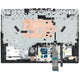 Tastiera Lenovo Laptop Qwerty US + Copertura superiore, BL - NERO