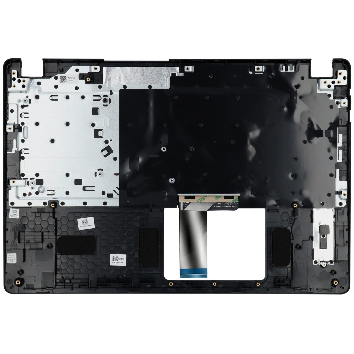 Acer laptop toetsenbord azerty be + top cover - zwart