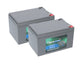 Dyno Europe Battería de gel Dyno 12V 12AH Conjunto de reemplazo (Cables de exclusión)